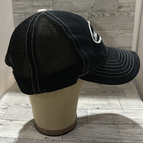 Jack Daniel’s black distressed trucker baseball cap hat - Picture 5 of 7